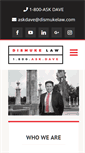 Mobile Screenshot of dismukelaw.com